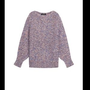 Zara Balloon-sleeve Knit Sweater